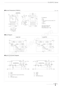 SI-8001FDL Datasheet Pagina 2