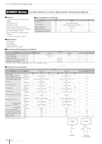 SI-8010Y Datasheet Cover