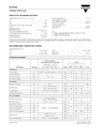 SI9100DN02-E3 Datasheet Page 2