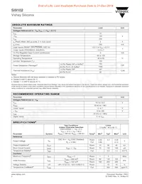 SI9102DN02-T1-E3 Datasheet Pagina 2