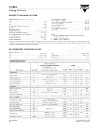 SI9105DN02-T1-E3 Datasheet Pagina 2