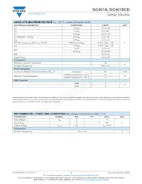 SIC401BCD-T1-GE3 Datasheet Pagina 4
