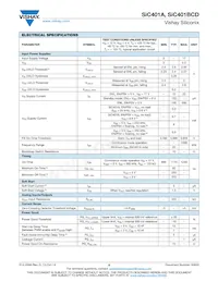 SIC401BCD-T1-GE3 Datasheet Page 5