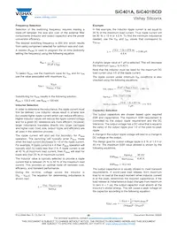 SIC401BCD-T1-GE3 Datasheet Page 20