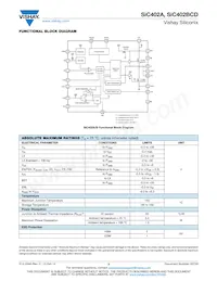 SIC402ACD-T1-GE3 Datasheet Page 3