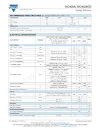 SIC402ACD-T1-GE3 Datasheet Page 4