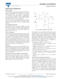 SIC402ACD-T1-GE3 Datasheet Page 10