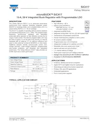 SIC417CD-T1-E3 Datenblatt Cover