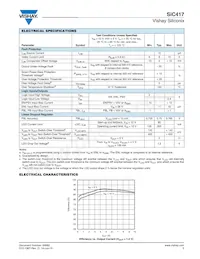 SIC417CD-T1-E3數據表 頁面 5