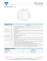 SIC424CD-T1-GE3 Datasheet Page 2