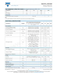 SIC424CD-T1-GE3 Datasheet Page 4