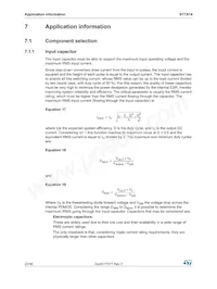 ST1S14PHR Datasheet Page 22