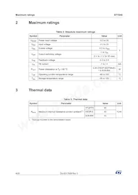 ST1S40IDR Datasheet Page 4