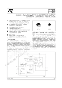 ST735SCD Datasheet Cover