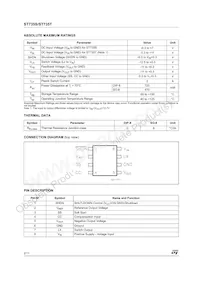 ST735SCD 데이터 시트 페이지 2