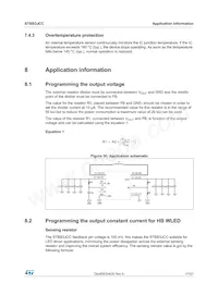 STBB3JCCR Datasheet Page 17