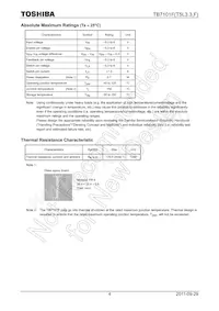 TB7101F(T5L3.3 Datasheet Page 4