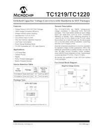 TC1220ECHTR Datasheet Cover