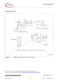 TLE4473GV55AUMA1 데이터 시트 페이지 15