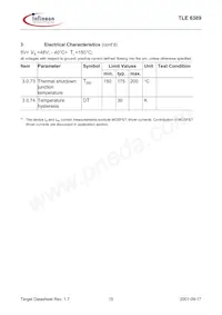 TLE6389G501NTMA1 Datenblatt Seite 15