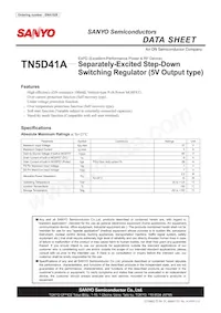 TN5D41A-HB11-E Datasheet Cover