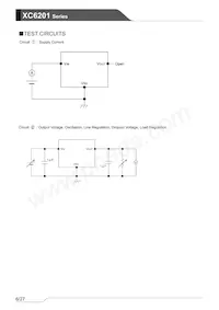 XC6201P602DR-G Datasheet Page 6