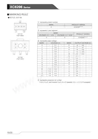 XC6206P502PR-G Datasheet Pagina 18