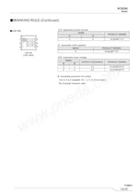XC6206P502PR-G Datasheet Pagina 19