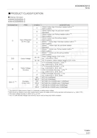 XC6209B502DR-G Datasheet Pagina 3