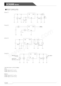 XC6209F602DR-G Datasheet Page 14