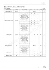 XC6215P502HR-G Datasheet Page 5