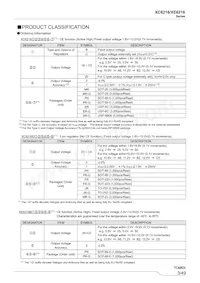 XC6216C202ER-G Datasheet Page 3