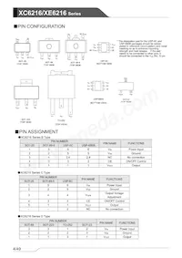 XC6216C202ER-G Datasheet Page 4