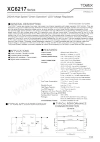 XC6217D402GR-G Datasheet Page 1