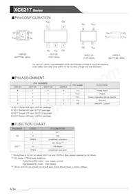 XC6217D402GR-G Datasheet Page 4