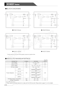 XC6221D5027R-G Fiche technique Page 4