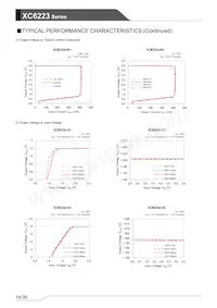 XC6223D3019R-G Datasheet Page 14