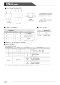 XC62HR5002MR-G Datasheet Pagina 2