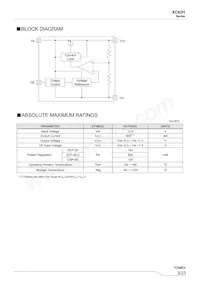 XC62HR5002MR-G Datasheet Pagina 3