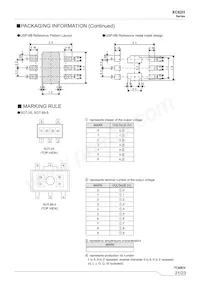 XC62HR5002MR-G Datasheet Pagina 21