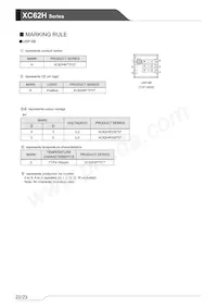 XC62HR5002MR-G數據表 頁面 22