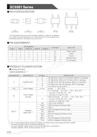 XC6501A181GR-G Datasheet Pagina 2