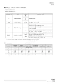 XC6503P501PR-G Datasheet Pagina 3