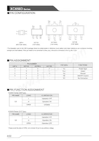 XC6503P501PR-G Datasheet Page 4