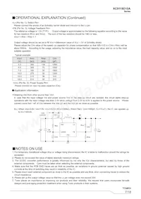 XC9119D10AER-G Datasheet Page 7