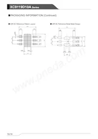 XC9119D10AER-G Datasheet Page 16