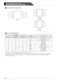 XC9129D45CDR-G數據表 頁面 2