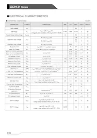 XC9131H05CDR-G數據表 頁面 6