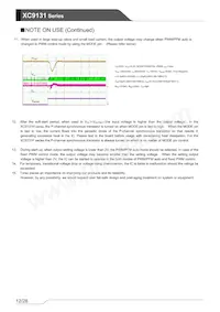 XC9131H05CDR-G Datasheet Pagina 12