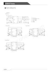 XC9131H05CDR-G Datasheet Pagina 14